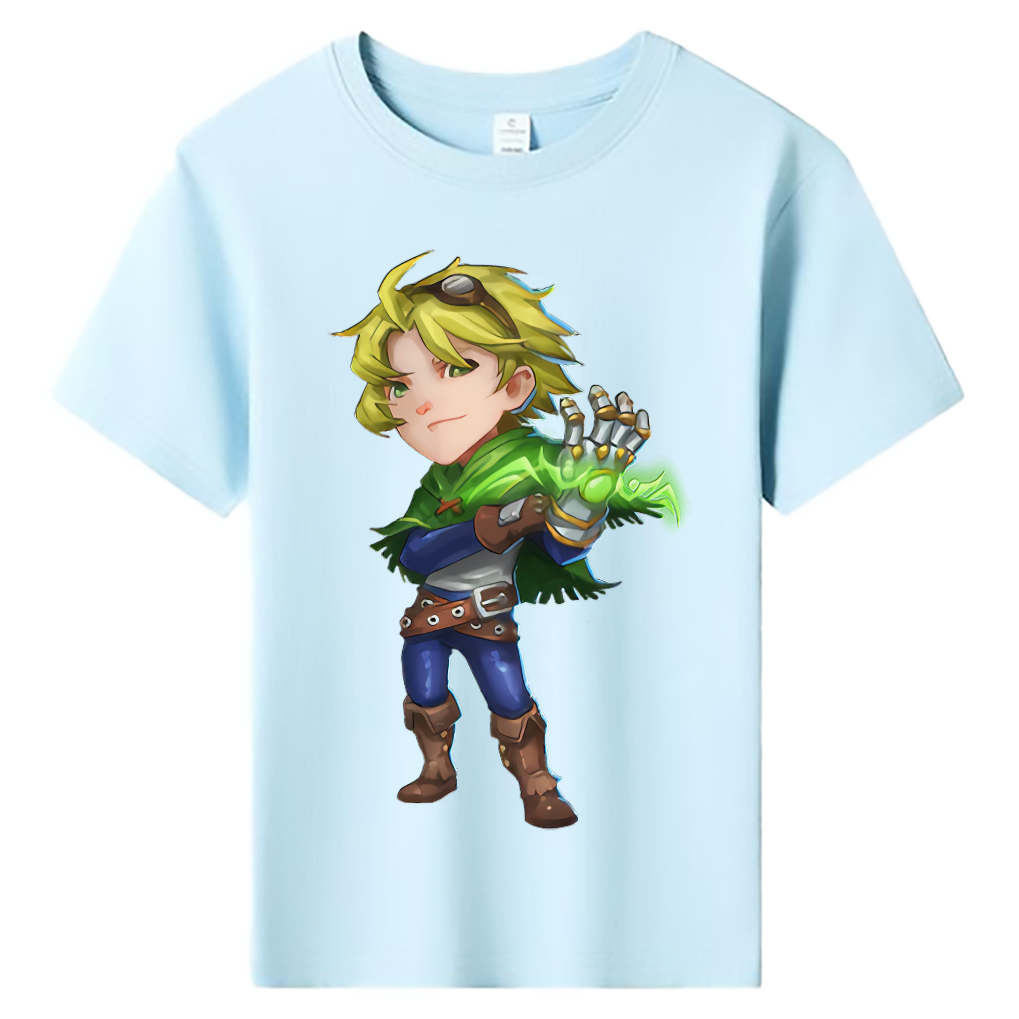 （画像用） リーグ・オブ・レジェンド League of Legends LOL 綿100％キッズTシャツ（フロントプリント）